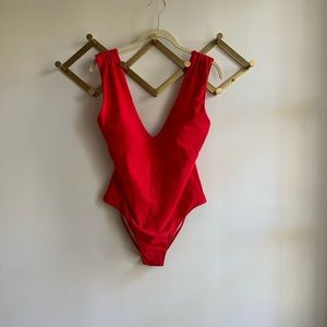 Summersalt Ruched backflip one piece swim bathing suit